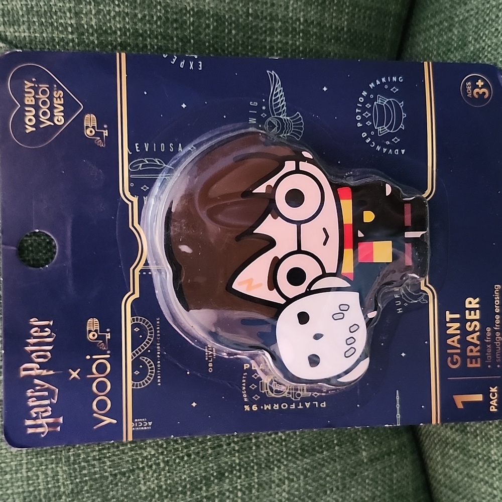 Yoobi Harry Potter Giant Character Eraser
